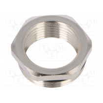 1.077.1611.01; Reduction of threads for glands; Int.thread: PG11; brass; nickel; HUMMEL