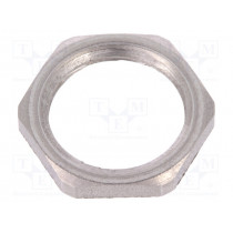 1.161.1600.58; Nut; M16; stainless steel; Thk: 3mm; Spanner: 19mm; Thread: metric; HUMMEL 1.161.1600.58; Nut; M16; stainless steel; Thk: 3mm; Spanner: 19mm; Thread: metric; HUMMEL