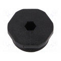 1.256.3201.50; Stopper; M32; IP68; Mat: polyamide; black; HUMMEL