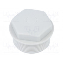 1.282.3200.50; Stopper; M32; IP54; Mat: PE; grey; Man.series: WN; HUMMEL