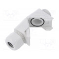 1.313.2000.51; Cable gland; angular; M20; IP68; Mat: polyamide; grey; HUMMEL