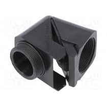 1.315.2901.11; Connector; angular; PG29; PG29; IP68; Mat: polyamide; black; HUMMEL