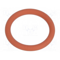 1.321.3600.22; O-ring gasket; VMQ; Thk: 2mm; Øint: 43mm; PG36; red; -60÷250°C; HUMMEL