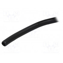 1.510.0901.14; Conduit; ØBraid : 10mm; polyamide; black; Len: 100m; -40÷120°C; HUMMEL 1.510.0901.14; Conduit; ØBraid : 10mm; polyamide; black; Len: 100m; -40÷120°C; HUMMEL