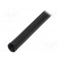 1.510.1601.14; Conduit; ØBraid : 17mm; polyamide; black; Len: 50m; -40÷120°C; HUMMEL 1.510.1601.14; Conduit; ØBraid : 17mm; polyamide; black; Len: 50m; -40÷120°C; HUMMEL
