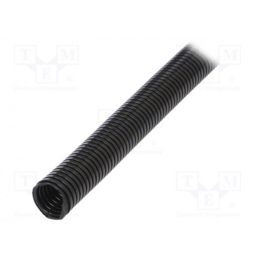 1.510.1601.14; Conduit; ØBraid : 17mm; polyamide; black; Len: 50m; -40÷120°C; HUMMEL 1.510.1601.14; Conduit; ØBraid : 17mm; polyamide; black; Len: 50m; -40÷120°C; HUMMEL