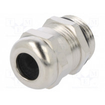 1.609.1100.01; Cable gland; PG11; IP68; Mat: brass; Body plating: nickel; HUMMEL