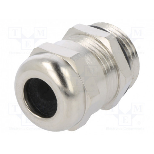 1.609.1100.01; Cable gland; PG11; IP68; Mat: brass; Body plating: nickel; HUMMEL