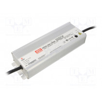 HVGC-320-1400A; Power supply: switched-mode; LED; 320W; 114.3÷228.6VDC; IP65; 2kg; MEAN WELL