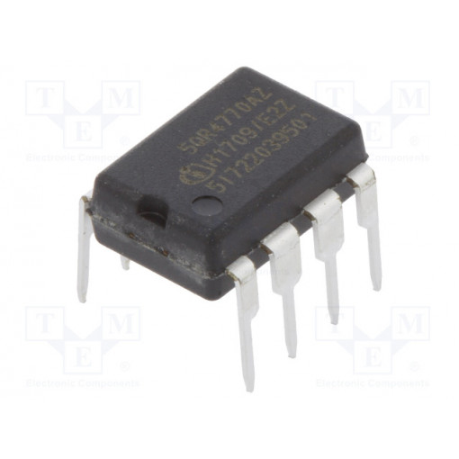 ICE5QR4770AZXKLA1; PMIC; AC/DC switcher,PWM controller; 0.14A; 700V; 20kHz; PG-DIP-7; INFINEON TECHNOLOGIES