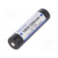 ICR18650-320PCM 3200MAH LI-ION; Re-battery: Li-Ion; 18650,MR18650; 3.7V; 3200mAh; Ø18.5x69mm; 10A; KEEPPOWER