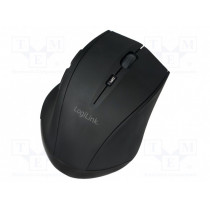 ID0032A; Optical mouse; black; Bluetooth 3.0 EDR,wireless; No.of butt: 5; LOGILINK