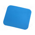 ID0097; Mouse pad; blue; 250x220x3mm; LOGILINK