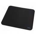 ID0117; Mouse pad; black; 250x220x3mm; LOGILINK