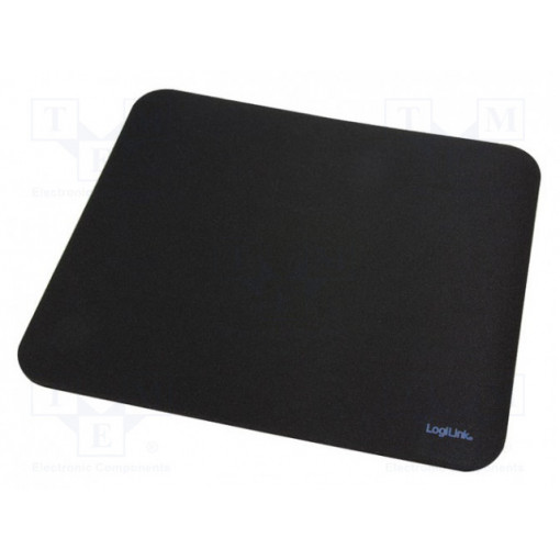ID0117; Mouse pad; black; 250x220x3mm; LOGILINK