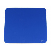 ID0118; Mouse pad; blue; 230x204.5x4mm; LOGILINK