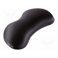 ID0136; Wrist rest gel pad; black; 140x55x25mm; Mat: lycra,silicone; LOGILINK