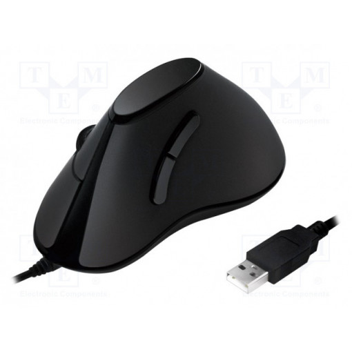 ID0158; Optical mouse; black; USB; wired; No.of butt: 5; LOGILINK