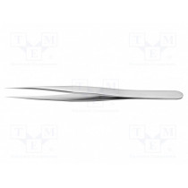 0.SA.0; Tweezers; 120mm; for precision works; Blade tip shape: sharp; IDEAL-TEK 0.SA.0; Tweezers; 120mm; for precision works; Blade tip shape: sharp; IDEAL-TEK
