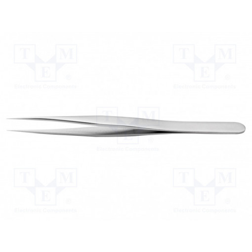 0.SA.0; Tweezers; 120mm; for precision works; Blade tip shape: sharp; IDEAL-TEK 0.SA.0; Tweezers; 120mm; for precision works; Blade tip shape: sharp; IDEAL-TEK