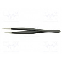 00.SA.NE.6; Tweezers; Blade tip shape: sharp; Tweezers len: 120mm; ESD; IDEAL-TEK 00.SA.NE.6; Tweezers; Blade tip shape: sharp; Tweezers len: 120mm; ESD; IDEAL-TEK
