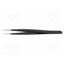 1.SA.NE.6; Tweezers; Blade tip shape: sharp; Tweezers len: 125mm; ESD; IDEAL-TEK 1.SA.NE.6; Tweezers; Blade tip shape: sharp; Tweezers len: 125mm; ESD; IDEAL-TEK