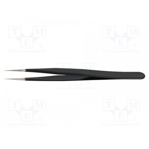 1.SA.NE.6; Tweezers; Blade tip shape: sharp; Tweezers len: 125mm; ESD; IDEAL-TEK 1.SA.NE.6; Tweezers; Blade tip shape: sharp; Tweezers len: 125mm; ESD; IDEAL-TEK