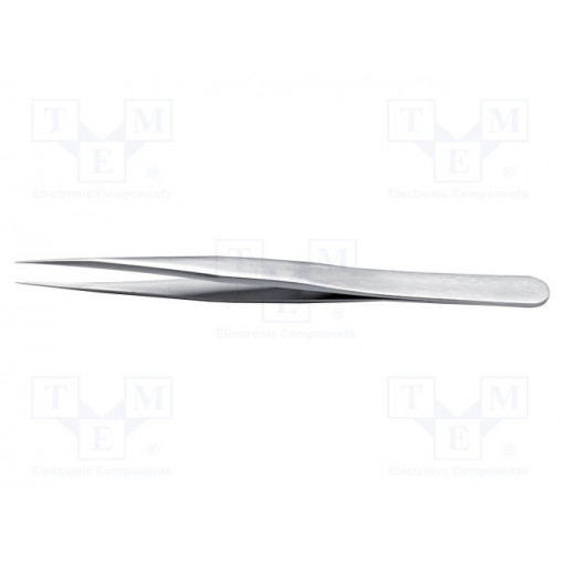 1.TA.0; Tweezers; 120mm; for precision works; Blade tip shape: sharp; IDEAL-TEK 1.TA.0; Tweezers; 120mm; for precision works; Blade tip shape: sharp; IDEAL-TEK