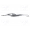 10G.SA.0; Tweezers; 110mm; for precision works; Blade tip shape: flat; IDEAL-TEK