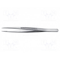 120A.SA.1; Tweezers; 110mm; Blades: straight,narrow; Blade tip shape: flat; IDEAL-TEK 120A.SA.1; Tweezers; 110mm; Blades: straight,narrow; Blade tip shape: flat; IDEAL-TEK