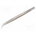 122.SA; Tweezers; 150mm; Blades: curved; IDEAL-TEK 122.SA; Tweezers; 150mm; Blades: curved; IDEAL-TEK