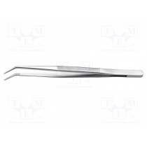 124.SA.1; Tweezers; 150mm; Blades: narrow,curved; universal; tips serrated; IDEAL-TEK 124.SA.1; Tweezers; 150mm; Blades: narrow,curved; universal; tips serrated; IDEAL-TEK