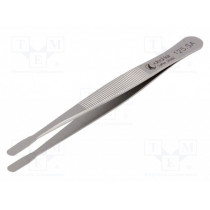 125.SA; Tweezers; Blades: straight; Blade tip shape: flat; 120mm; IDEAL-TEK 125.SA; Tweezers; Blades: straight; Blade tip shape: flat; 120mm; IDEAL-TEK