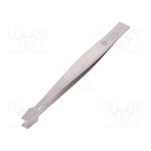 127.SA.1; Tweezers; 105mm; for precision works; Blade tip shape: shovel; IDEAL-TEK 127.SA.1; Tweezers; 105mm; for precision works; Blade tip shape: shovel; IDEAL-TEK