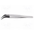 277CFR.SA.1; Tweezers; replaceable tips; Blade tip shape: sharp, bent; ESD; IDEAL-TEK 277CFR.SA.1; Tweezers; replaceable tips; Blade tip shape: sharp, bent; ESD; IDEAL-TEK