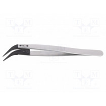 277CFR.SA.1; Tweezers; replaceable tips; Blade tip shape: sharp, bent; ESD; IDEAL-TEK 277CFR.SA.1; Tweezers; replaceable tips; Blade tip shape: sharp, bent; ESD; IDEAL-TEK