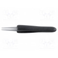 2A.SA.DN.6; Tweezers; Blade tip shape: flat; Tweezers len: 125mm; ESD; IDEAL-TEK 2A.SA.DN.6; Tweezers; Blade tip shape: flat; Tweezers len: 125mm; ESD; IDEAL-TEK