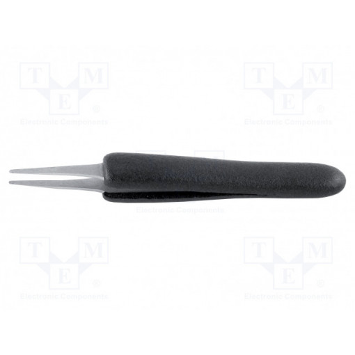 2A.SA.DN.6; Tweezers; Blade tip shape: flat; Tweezers len: 125mm; ESD; IDEAL-TEK 2A.SA.DN.6; Tweezers; Blade tip shape: flat; Tweezers len: 125mm; ESD; IDEAL-TEK