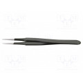 2A.SA.NE.6; Tweezers; Blade tip shape: flat; Tweezers len: 120mm; ESD; IDEAL-TEK 2A.SA.NE.6; Tweezers; Blade tip shape: flat; Tweezers len: 120mm; ESD; IDEAL-TEK