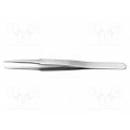 2A.TA.0; Tweezers; 120mm; for precision works; Blade tip shape: flat; IDEAL-TEK