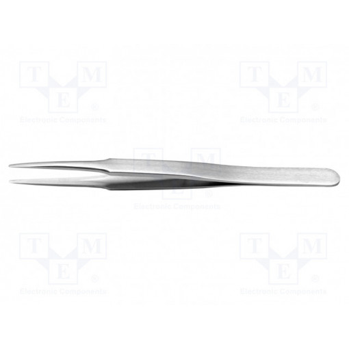 2A.TA.0; Tweezers; 120mm; for precision works; Blade tip shape: flat; IDEAL-TEK