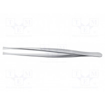 35A.SA.1; Tweezers; 120mm; for precision works; Blade tip shape: flat; IDEAL-TEK