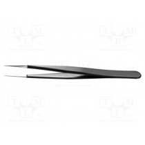 3C.SA.NE.6; Tweezers; Blade tip shape: sharp; Tweezers len: 110mm; ESD; IDEAL-TEK 3C.SA.NE.6; Tweezers; Blade tip shape: sharp; Tweezers len: 110mm; ESD; IDEAL-TEK