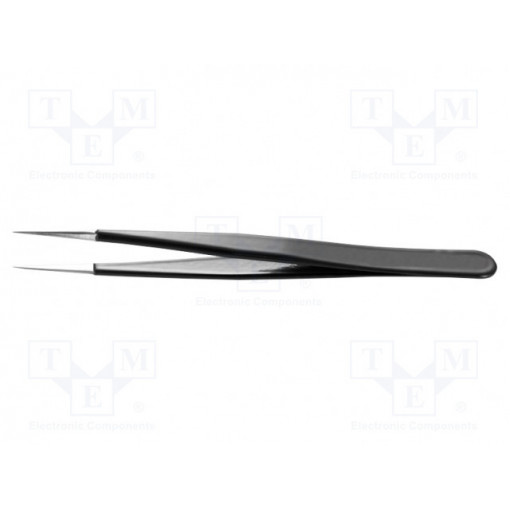 3C.SA.NE.6; Tweezers; Blade tip shape: sharp; Tweezers len: 110mm; ESD; IDEAL-TEK 3C.SA.NE.6; Tweezers; Blade tip shape: sharp; Tweezers len: 110mm; ESD; IDEAL-TEK