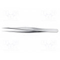 3C.TA.0; Tweezers; 110mm; for precision works; Blade tip shape: sharp; IDEAL-TEK