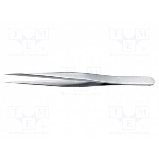 3C.TA.0; Tweezers; 110mm; for precision works; Blade tip shape: sharp; IDEAL-TEK
