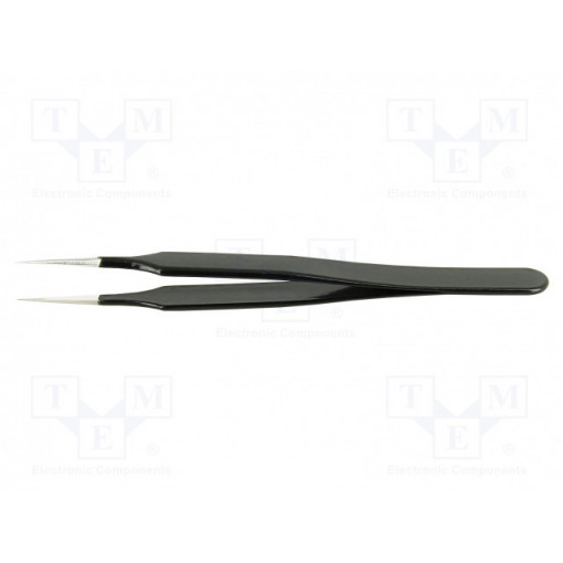 4.SA.NE.6; Tweezers; Blade tip shape: sharp; Tweezers len: 110mm; ESD; IDEAL-TEK