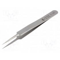 5.SA; Tweezers; 110mm; for precision works; Blades: straight,narrowed; IDEAL-TEK
