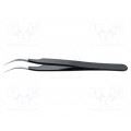 7.SA.NE.6; Tweezers; Blade tip shape: sharp, bent; Tweezers len: 120mm; ESD; IDEAL-TEK