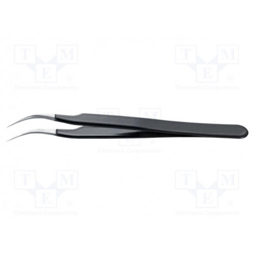 7.SA.NE.6; Tweezers; Blade tip shape: sharp, bent; Tweezers len: 120mm; ESD; IDEAL-TEK